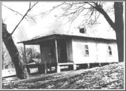 das kleine Holzhaus in der Old Saltillo Road